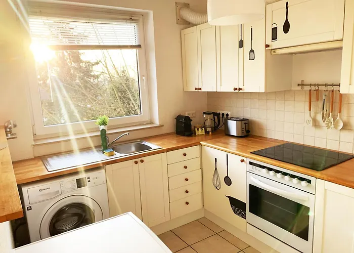 Perfekt Für 1, 2 Und Bis Zu 6 Personen - Nah Am Flughafen, Frankfurt City, Wiesbaden Und Rüsselsheim Apartment Mörfelden-Walldorf